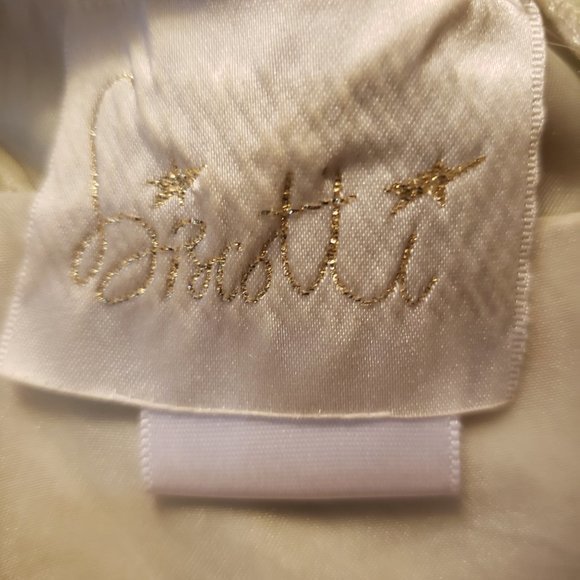 Sea Foam Green sleeveless 3-tiered dress‎ with Flowers Size 3T - Picture 3 of 4